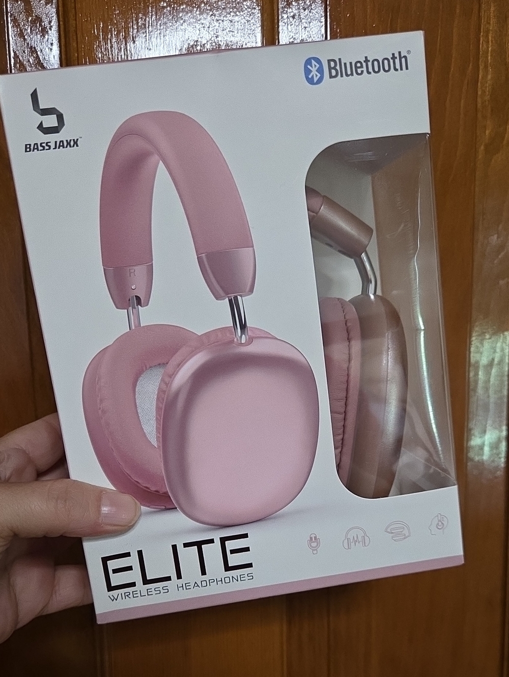 Elite Wireless Bluetooth Headphones - Pink